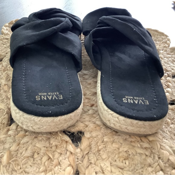 Evans extra wide softie knot platform shoes (10 extra wide) - Picture 8 of 8